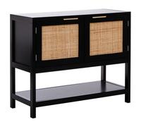 Buttercup Farm Sherman Side Cabinet - Metal/wood - L38 X W85 X H73 Cm - Black