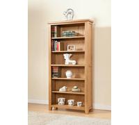 Buttercup Farm Shrewsbury 6' Bookcase - L30 X W90 X H180 Cm - Oak