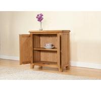 Buttercup Farm Shrewsbury Small Cabinet With 2 Doors - L35 X W75 X H75 Cm - Oak