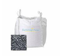 Buttercup Farm Silver/grey Pebbles - 30-60mm - Premium Aggregate Bulk Bag - 850 Kilos