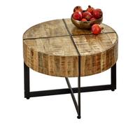 Buttercup Farm Surrey Coffee Table With Solid Mango Wood Top & Metal Legs - - L70 X W70 X H45 Cm