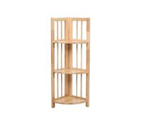 Buttercup Farm Three Tier Box Frame Corner Unit - Wood - L30 X W30 X H97 Cm - Natural