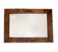 Buttercup Farm Toko Dark Mango Framed Mirror - Solid Mango Wood - L5 X W90 X H60 Cm
