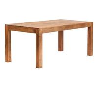 Buttercup Farm Toko Light Mango Large Dining Table - Solid Mango Wood - L90 X W180 X H76 Cm