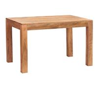 Buttercup Farm Toko Light Mango Small Dining Table - Solid Mango Wood - L80 X W120 X H76 Cm