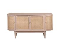 Buttercup Farm Valencia 4 Doors Sideboard - Cane & Mango Wood - L45 X W140 X H75 Cm