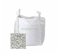 Buttercup Farm White Spar Chippings - 8-14mm - Premium Aggregate Bulk Bag - 850 Kilos