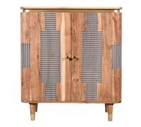 Buttercup Farm Wilton 2 Doors Sideboard - Acacia Wood - L40 X W80 X H95 Cm