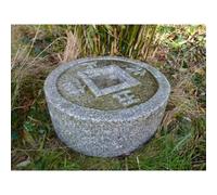 Buttercup Farm Zeni Gata Water Basin - Dia 36Cm X H13.5Cm - Grey