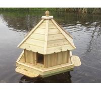 Buttercup Hexagonal Floating Duck House - Medium