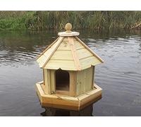 Buttercup Hexagonal Floating Duck House - Small