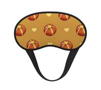 Buttered Bread Blackout Sleep Mask,Soft Polyester, Anti-Light, Stylish,Suitable for Men and Women,for Daily Work and Outdoor Travel.