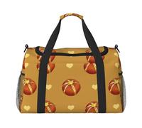 Buttered Bread Hand Travel Bag.Fashionable Design, Large Storage Capacity, Suitable For Business Trips And Short Trips., Black, One Size