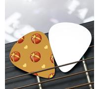 Buttered Bread Patterned guitar pick set - (thin/medium/thick), widely compatible with all kinds of stringed instruments,