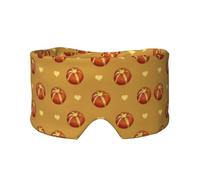 Buttered Bread Printed Sleep Eye and Ear Masks (26.8Ã-4.3 inches) Suitable for Travel, Yoga, Deep Rest Indoor and Outdoor