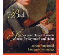 Butterfield, Adrian/Cummings, Laurence - CPE Bach: Violin sonatas