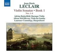 Butterfield:Mcgillivray - Leclair: Violin Sonatas Book 1, Vol.1 (Nos. 1-4)
