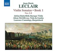 Butterfield:Mcgillivray - Leclair: Violin Sonatas Book 1, Vol 2 (Nos. 5-8)