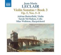 Butterfield/Mcmahon/Wollston - Jean-Marie Leclair: Violin Sonatas, Book 3, Op.5, Nos. 5-8
