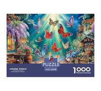 Butterflies (10)_4High-Quality Jigsaw Puzzles for Adults A Collection of 1000 Advanced And Challenging Educational Puzzle Pieces - A Rewarding And Intellectual Gift Option for Adults And Kids 12 Year