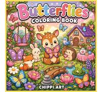 Butterflies: A Cozy and Calming Bold & Easy Coloring Journey for Relaxation, Mindfulness, and Inner Peace (Gentle Healing Coloring Series)