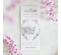 Butterflies Appear Enamel Butterfly Pin - Meaningful Keepsake & Gift