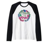 Butterflies Appear When Angels are Near Butterfly Lover Gift Raglan Baseball Tee