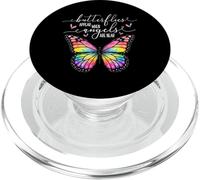 Butterflies Appear When Angels Are Near Colorful Butterfly PopSockets PopGrip for MagSafe