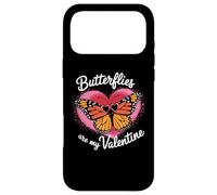 Butterflies Are My Valentine Butterfly Valentines Day Case for iPhone 17 Pro Max