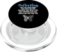 Butterflies Can't See Their Wings - Motivational PopSockets PopGrip for MagSafe