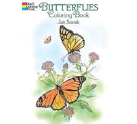 Butterflies Coloring Book (Dover Nature Coloring Book)