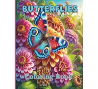 Butterflies Coloring Book: Over 50 Beautiful Design to Color