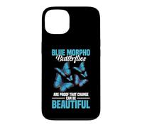 Butterflies Entomologist Insect Lover Beautiful Blue Morpho Case for iPhone 13
