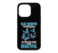 Butterflies Entomologist Insect Lover Beautiful Blue Morpho Case for iPhone 13 Pro