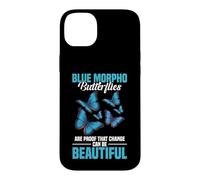 Butterflies Entomologist Insect Lover Beautiful Blue Morpho Case for iPhone 14 Plus