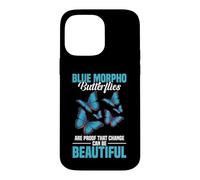 Butterflies Entomologist Insect Lover Beautiful Blue Morpho Case for iPhone 14 Pro Max