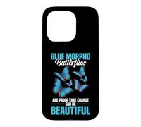 Butterflies Entomologist Insect Lover Beautiful Blue Morpho Case for iPhone 15 Pro