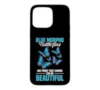 Butterflies Entomologist Insect Lover Beautiful Blue Morpho Case for iPhone 15 Pro Max