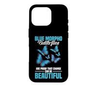 Butterflies Entomologist Insect Lover Beautiful Blue Morpho Case for iPhone 16 Pro