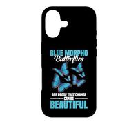 Butterflies Entomologist Insect Lover Beautiful Blue Morpho Case for iPhone 17