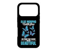 Butterflies Entomologist Insect Lover Beautiful Blue Morpho Case for iPhone 17 Pro