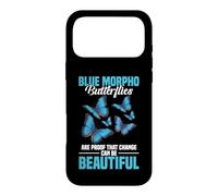 Butterflies Entomologist Insect Lover Beautiful Blue Morpho Case for iPhone 17 Pro Max