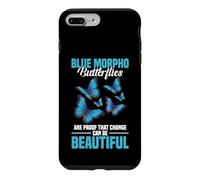 Butterflies Entomologist Insect Lover Beautiful Blue Morpho Case for iPhone 7 Plus/8 Plus