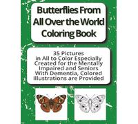 Butterflies From All Over the World Coloring Book