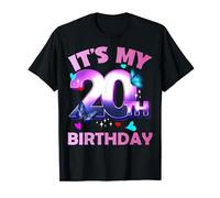 Butterflies - Girls and Boys - It´s My 20th Birthday T-Shirt