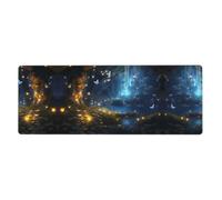 Butterflies in Fairy Tales Prints Extra Large Mouse Pad 12x31.5in for Office, Gaming, and Learning - Durable, Comfortable, and Environmentally Friendly