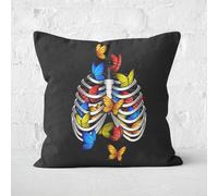 Butterflies In My Stomach Square Cushion - 50x50cm - Soft Touch