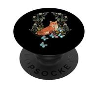 Butterflies Natural Fox Foxes Summer Flowers Flower Children PopSockets Adhesive PopGrip