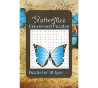 Butterflies Word Search Puzzle Book: Relaxing Brain Exercise with Beautiful Butterfly-Themed Puzzles | Easy-to-Read 6x9 Book | 110 Pages of Memory-Boosting Fun for Butterfly Lovers