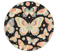 Butterfly 1000 Piece Circular Jigsaw Creative Insect Seeking A Challenging And Relaxing Activity Games for Adults And Kids 1000pcs (67.5x67.5cm)